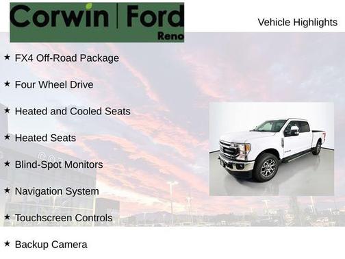 Oxford White 2021 Ford F-250 Lariat