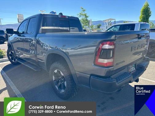 Granite Crystal Metallic Clearcoat 2019 RAM 1500 Rebel
