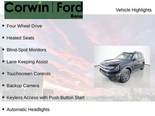 Shadow Black 2024 Ford Bronco Sport Big Bend