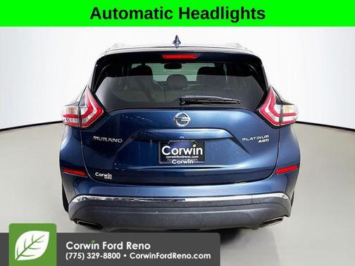 Arctic Blue Metallic 2016 Nissan Murano Platinum