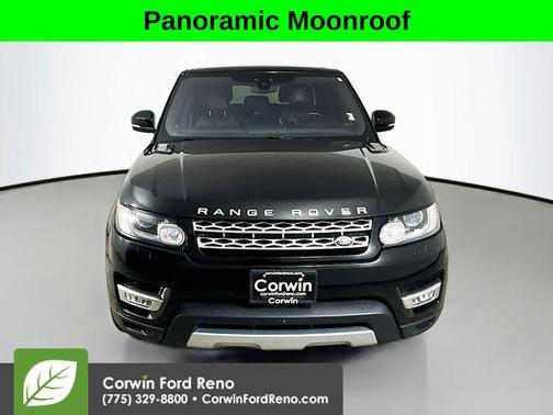 Santorini Black 2017 Land Rover Range Rover Sport 3.0L Supercharged HSE