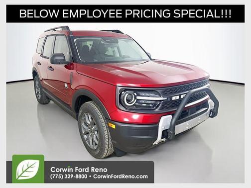Ruby Red Metallic Tinted Clearcoat 2026 Ford Bronco Sport Big Bend