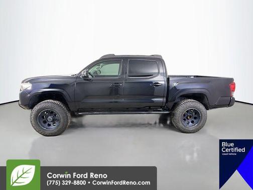 Midnight Black Metallic 2018 Toyota Tacoma SR