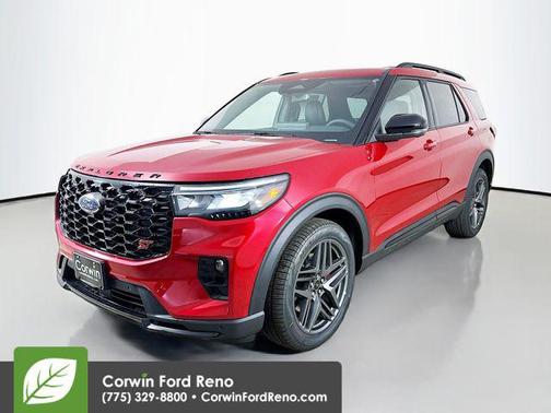 Rapid Red Metallic Tinted Clearcoat 2026 Ford Explorer ST
