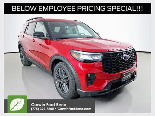 Rapid Red Metallic Tinted Clearcoat 2026 Ford Explorer ST