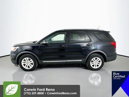 Shadow Black 2018 Ford Explorer XLT