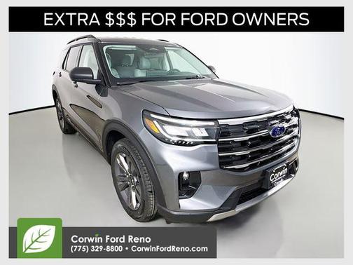 Carbonized Gray Metallic 2026 Ford Explorer Active