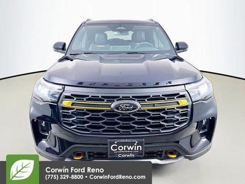 Agate Black Metallic 2026 Ford Explorer Tremor