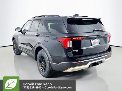 Agate Black Metallic 2026 Ford Explorer Tremor