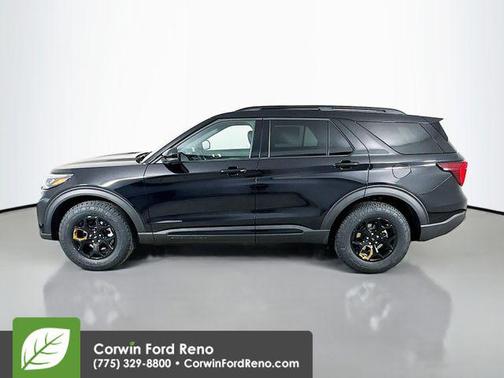 Agate Black Metallic 2026 Ford Explorer Tremor