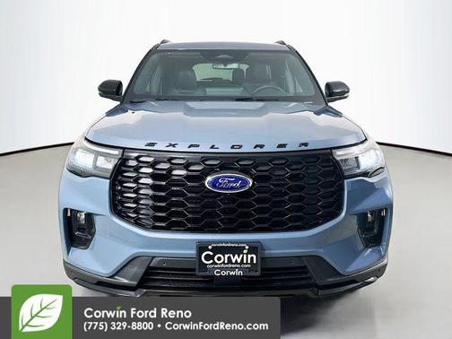 Vapor Blue Metallic 2026 Ford Explorer ST-Line