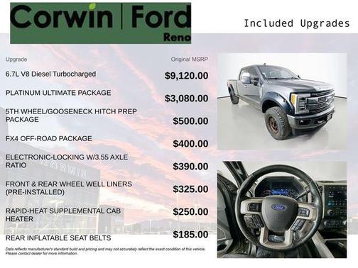 Magnetic Metallic 2019 Ford F-350 Platinum