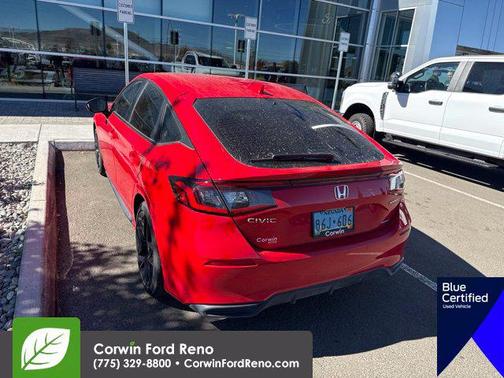 Rallye Red 2025 Honda Civic Hybrid Sport