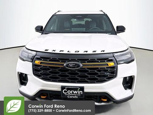 Star White Metallic Tri-Coat 2026 Ford Explorer Tremor