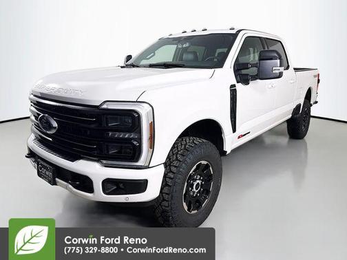 Star White Metallic Tri-Coat 2026 Ford F-350 Platinum