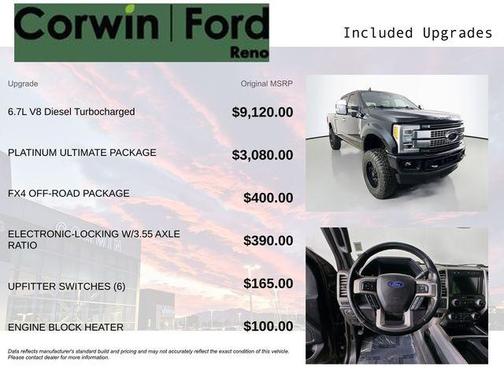 Agate Black Metallic 2019 Ford F-250 Platinum