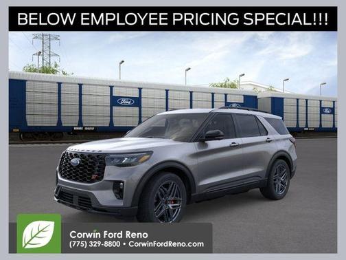 Carbonized Gray Metallic 2026 Ford Explorer ST