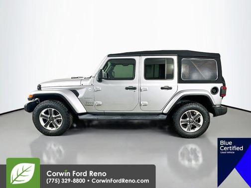 Billet Silver Metallic Clearcoat 2018 Jeep Wrangler Unlimited Sahara