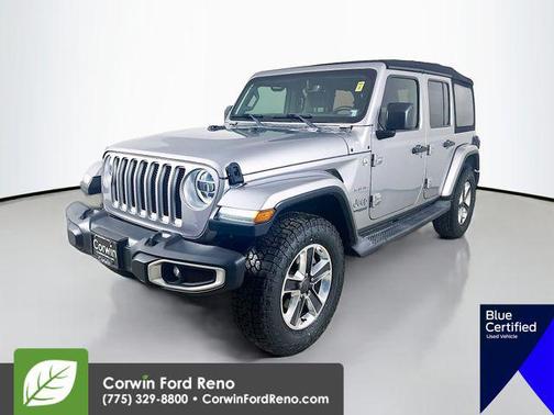 Billet Silver Metallic Clearcoat 2018 Jeep Wrangler Unlimited Sahara