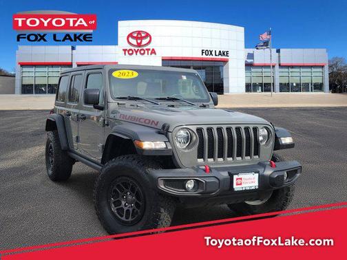 Sting-Gray Clearcoat 2023 Jeep Wrangler Rubicon