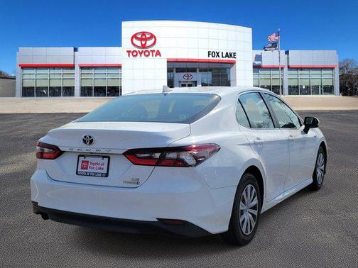 Super White 2021 Toyota Camry LE