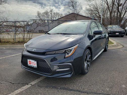 Black Sand Pearl 2020 Toyota Corolla SE