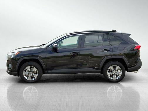 Midnight Black Metallic 2024 Toyota RAV4 Hybrid LE