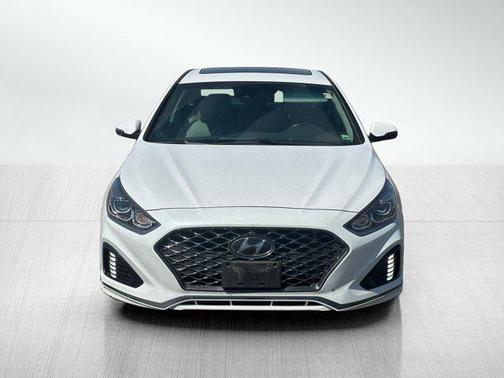 Quartz White Pearl 2019 Hyundai SONATA Limited