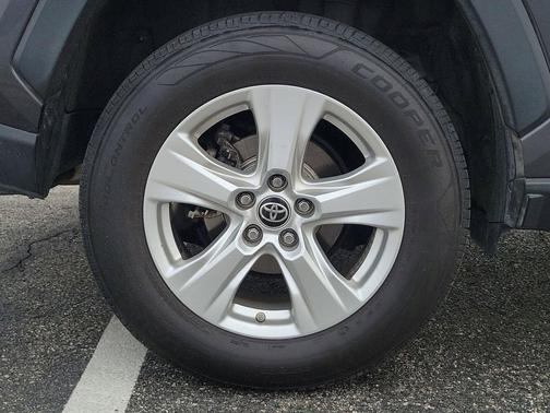 Magnetic Gray Metallic 2021 Toyota RAV4 Hybrid LE