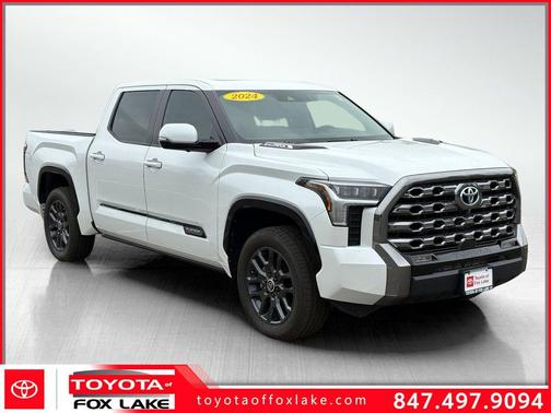 Wind Chill Pearl 2024 Toyota Tundra Hybrid Platinum