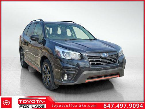 Crystal Black Silica 2020 Subaru Forester Sport