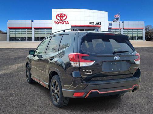 Crystal Black Silica 2020 Subaru Forester Sport