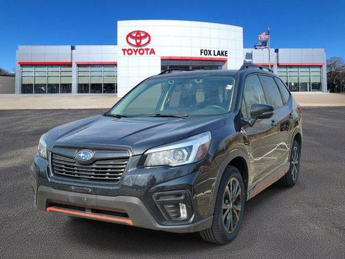 Crystal Black Silica 2020 Subaru Forester Sport