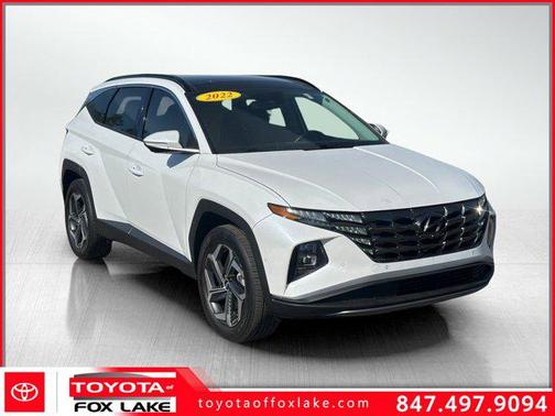 Quartz White 2022 Hyundai TUCSON Hybrid Limited