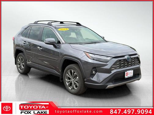 Magnetic Gray Metallic 2024 Toyota RAV4 Hybrid Limited