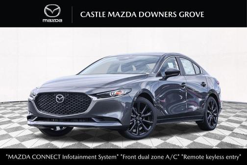 Machine Gray Metallic 2026 Mazda Mazda3 FWD w/Select Package
