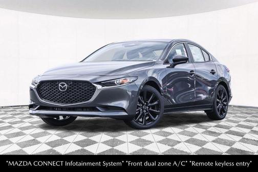 Machine Gray Metallic 2026 Mazda Mazda3 FWD w/Select Package