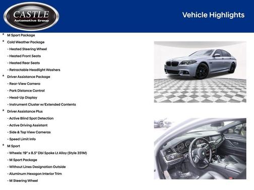 Glacier Silver Metallic 2016 BMW 535 i xDrive