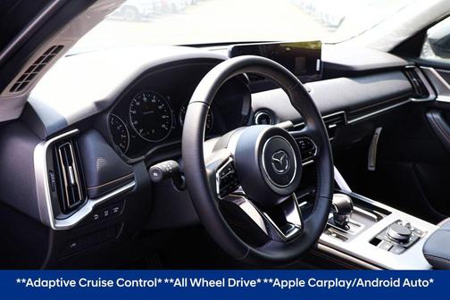 Deep Crystal Blue Mica 2025 Mazda CX-90 3.3 Turbo Preferred Package