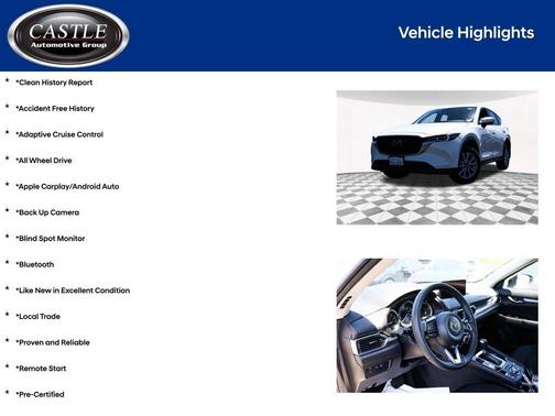 Rhodium White Metallic 2023 Mazda CX-5 2.5 S