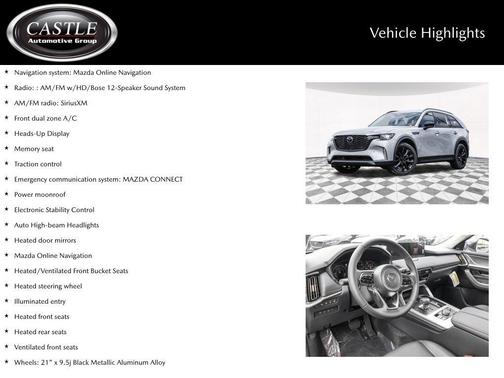 Platinum Quartz 2026 Mazda CX-90 PHEV Premium