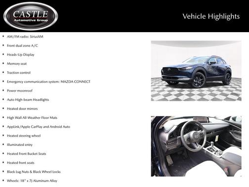 Deep Crystal Blue Mica 2026 Mazda CX-30 2.5 Turbo Premium Plus