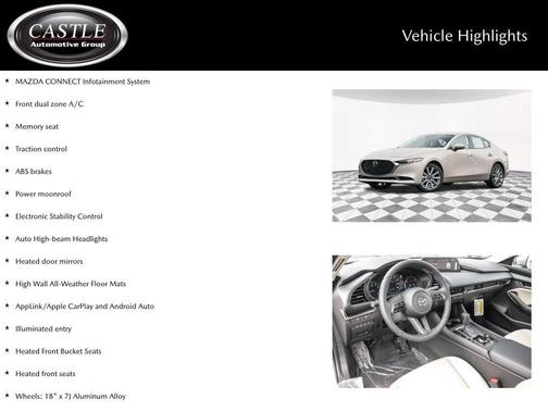 2026 Mazda Mazda3 FWD w/Preferred Package