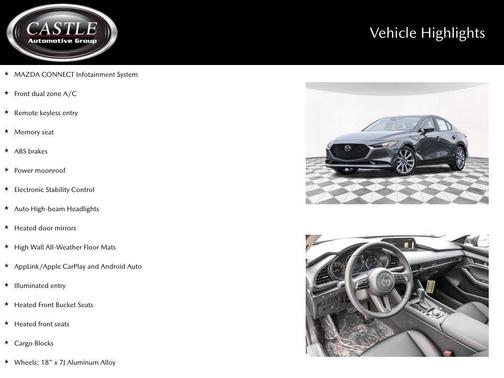 2026 Mazda Mazda3 FWD w/Preferred Package