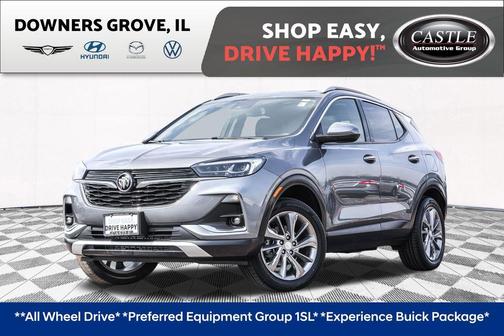 Satin Steel Metallic 2021 Buick Encore GX Essence