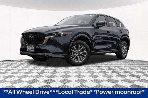 Deep Crystal Blue Mica 2024 Mazda CX-5 2.5 S Preferred Package