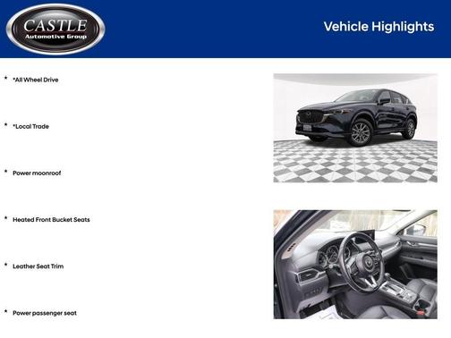 Deep Crystal Blue Mica 2024 Mazda CX-5 2.5 S Preferred Package