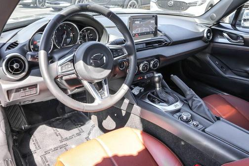 Machine Gray Metallic 2023 Mazda MX-5 Miata RF Grand Touring