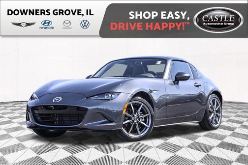 Machine Gray Metallic 2023 Mazda MX-5 Miata RF Grand Touring