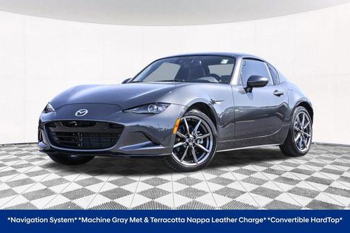 Machine Gray Metallic 2023 Mazda MX-5 Miata RF Grand Touring